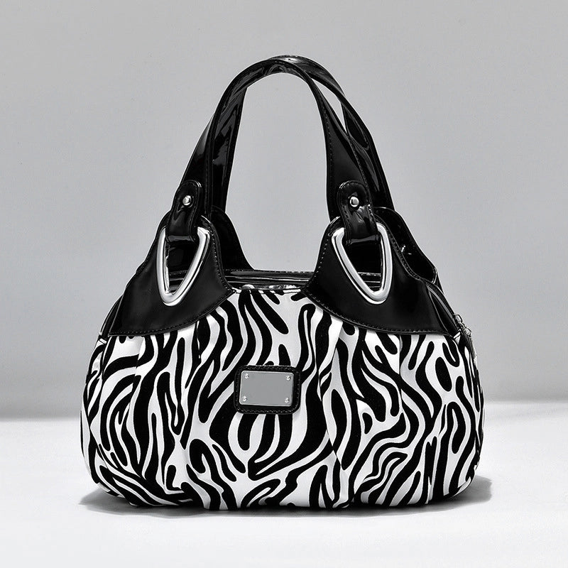 Autumn And Winter New Fashion Fashion Color Simple Shoulder Bag Large Capacity Mother Handbag Bag One-piece Generation