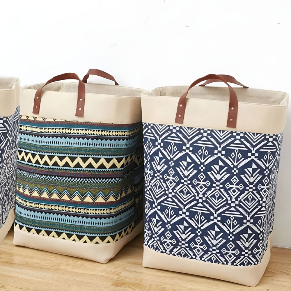 Tribal Rhythm Laundry Basket