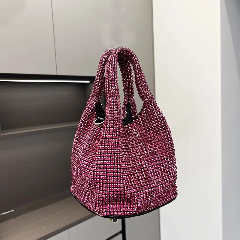 Women's Small Autumn Rhinestone Vintage Style Handbag