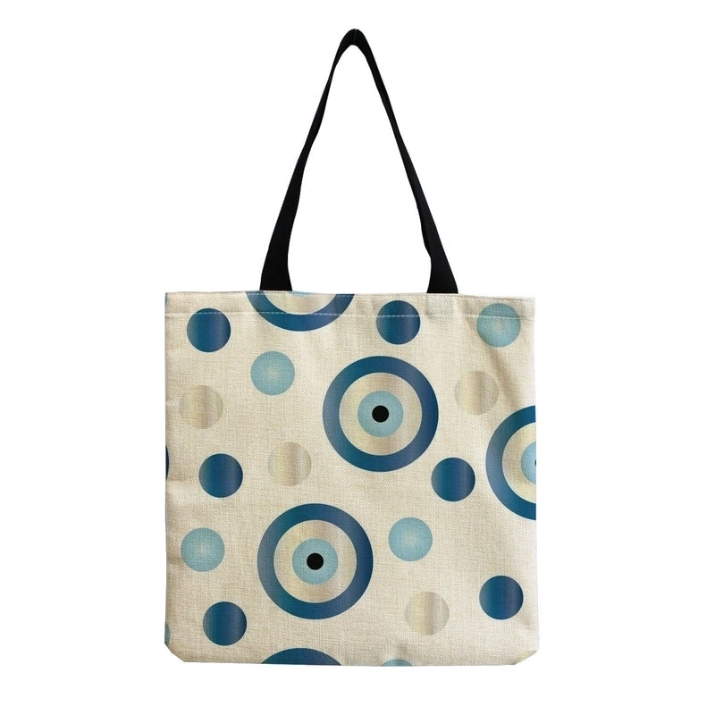 Women's Fashion Geometric Shopping Bags