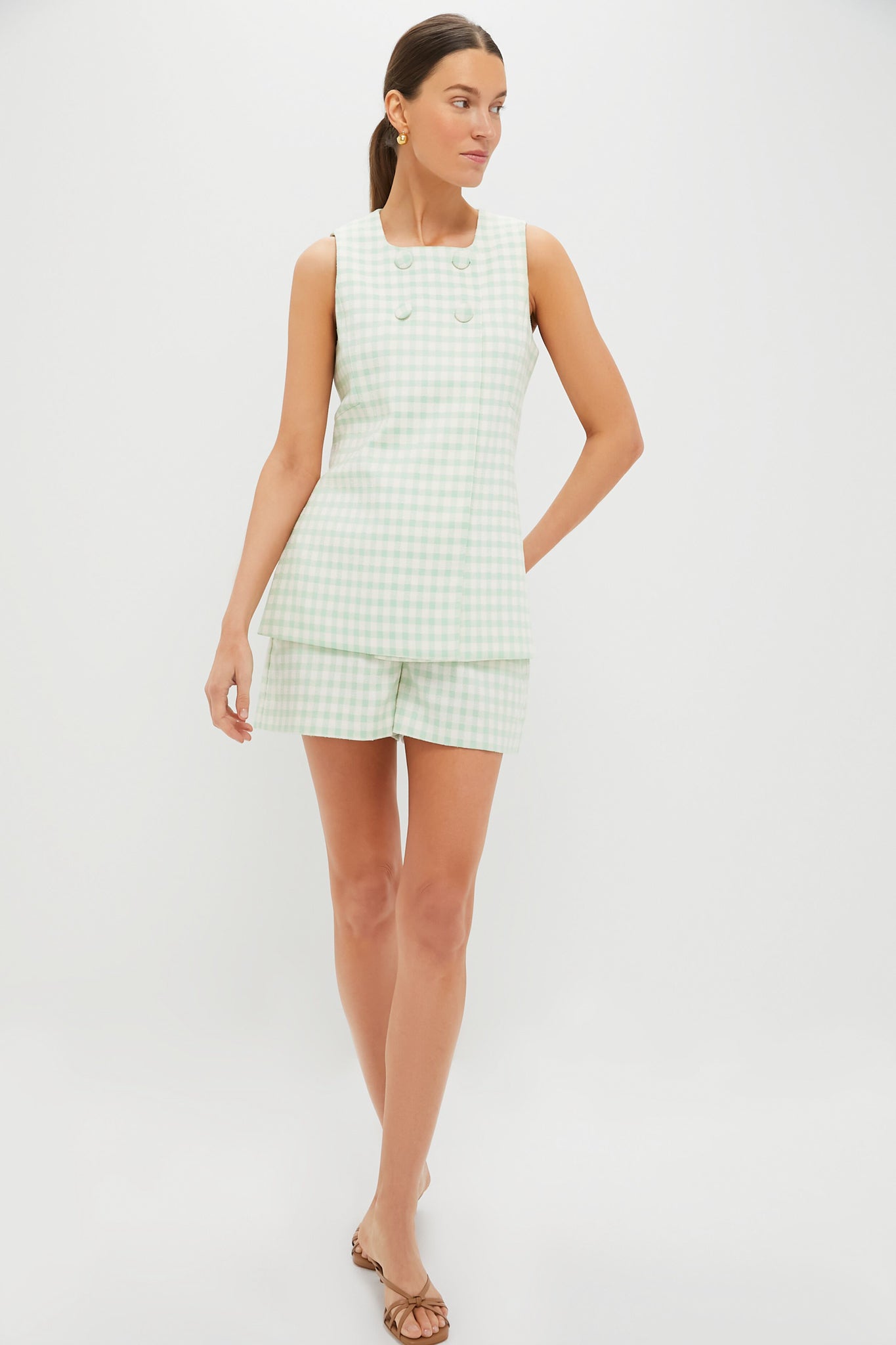 Julep Gingham Deacon Short