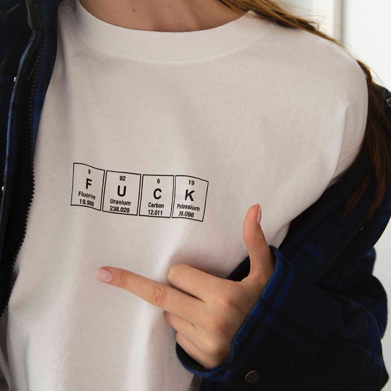 FUCK Periodic Table Tee