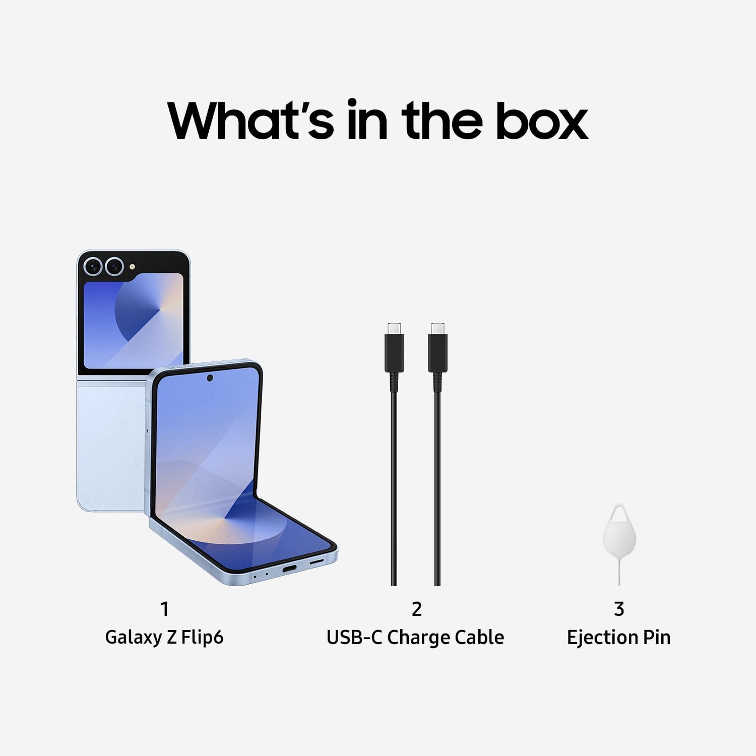 SAMSUNG Galaxy Z Flip 6 AI Cell Phone
