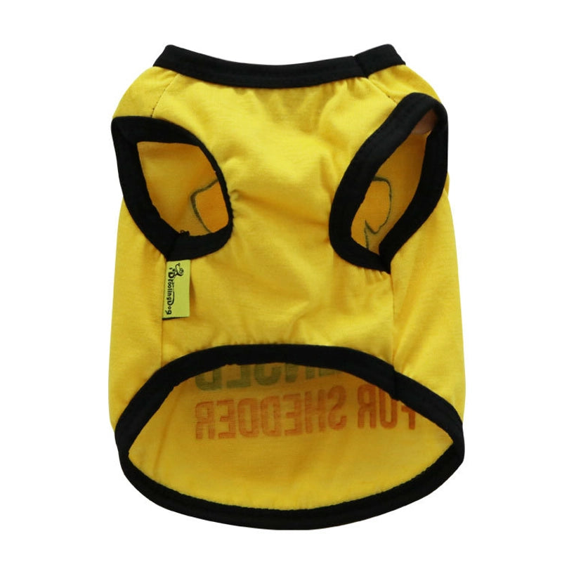 Summer Dog Clothes Thin Lightweight Breathable Vest For Teddy Pets Small Dogs Puppies Cats Thin Vest For Small Dogs Puppies