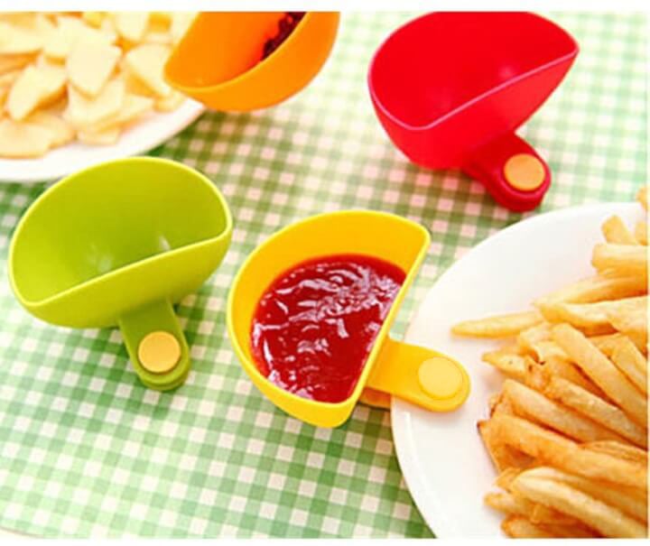 🍟Dip Clip Bowl Plate Holder4 Pcs/Set