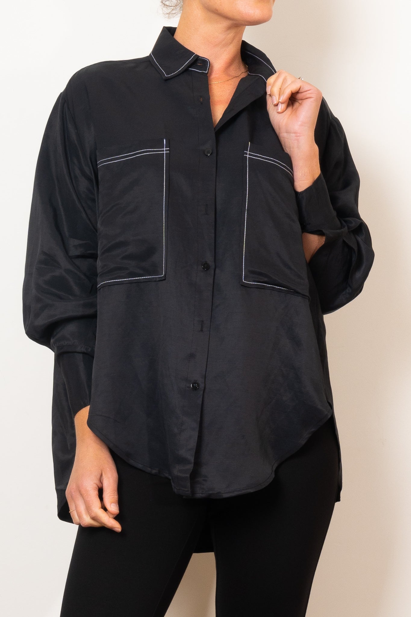 Kinney Alma Shirt Black