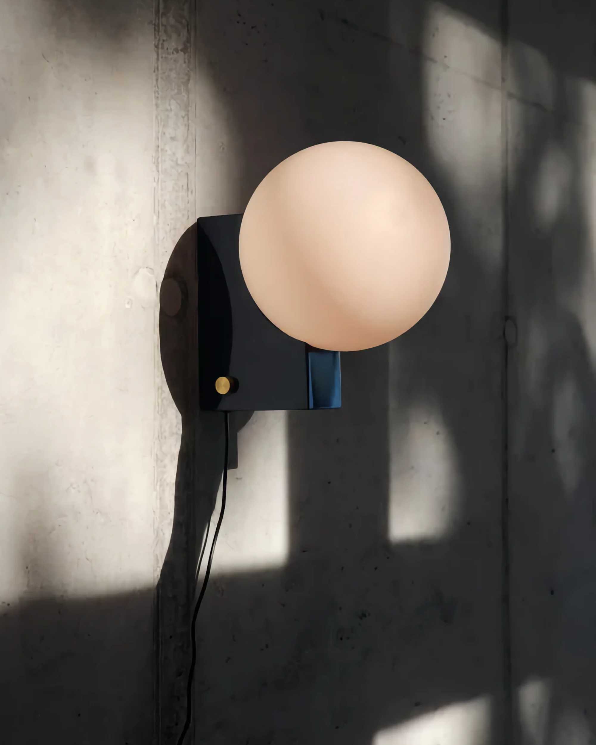 Tradition SHY2 Journey Wall Lamp. steel blue