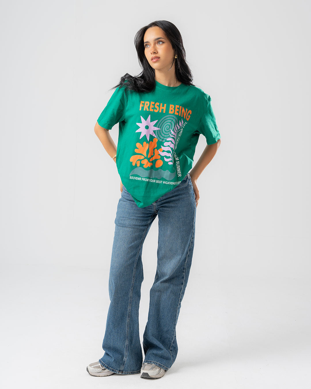 Women's Printed Short Sleeve T-shirt