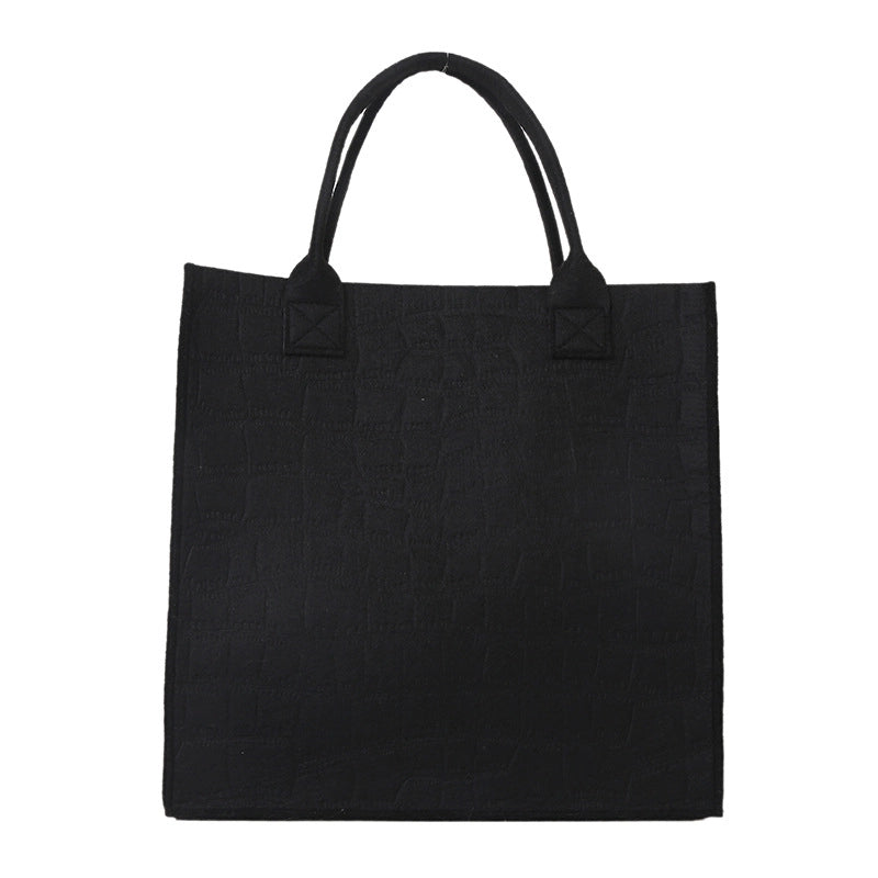 Women's Large Spring&summer Felt Vintage Style Handbag