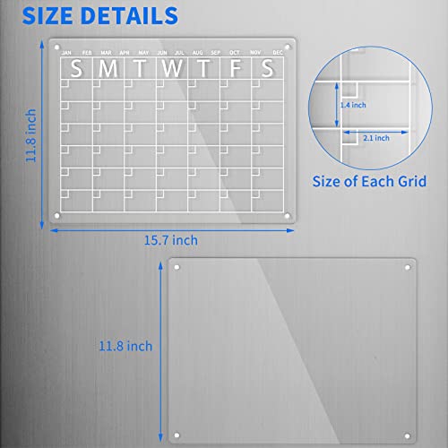 📆Magnetic Schedule Planner For Fridge【Permanently reusable】