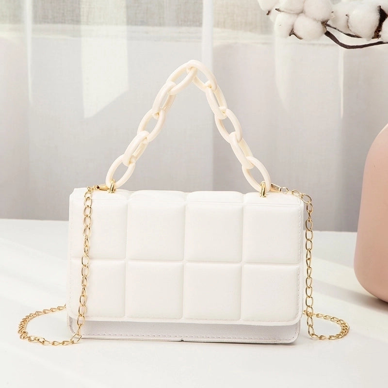 Small Pu Leather Square Bag