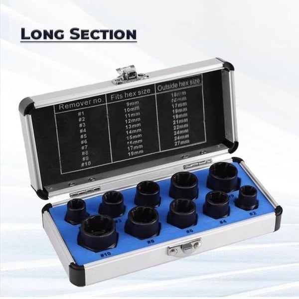 (🌲Early Christmas Sale- SAVE 60% OFF)-perfect toolkit for removing stripped. rouned off and rusted bolts & nuts