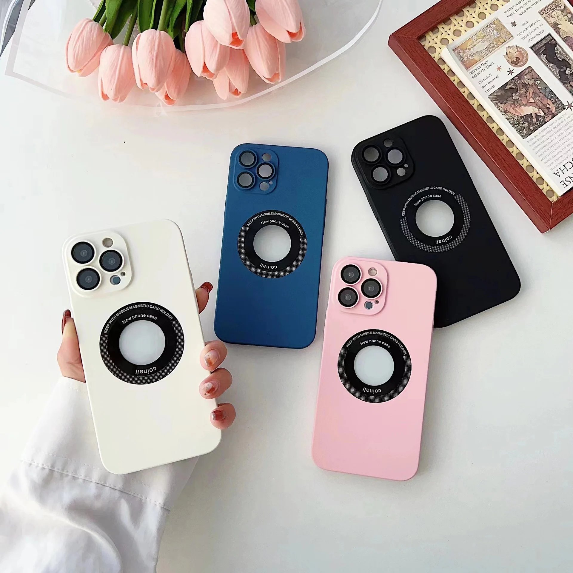 🎉Last Day 49%OFF🎉2023 NEW Magnetic Leakage Mark Dustproof Net Case Cover For iPhone