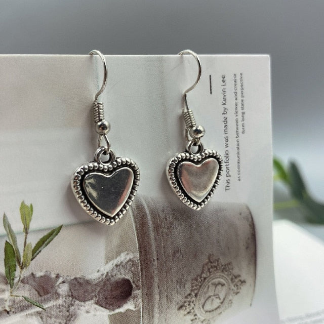 Heart & Teddy Bear Earrings