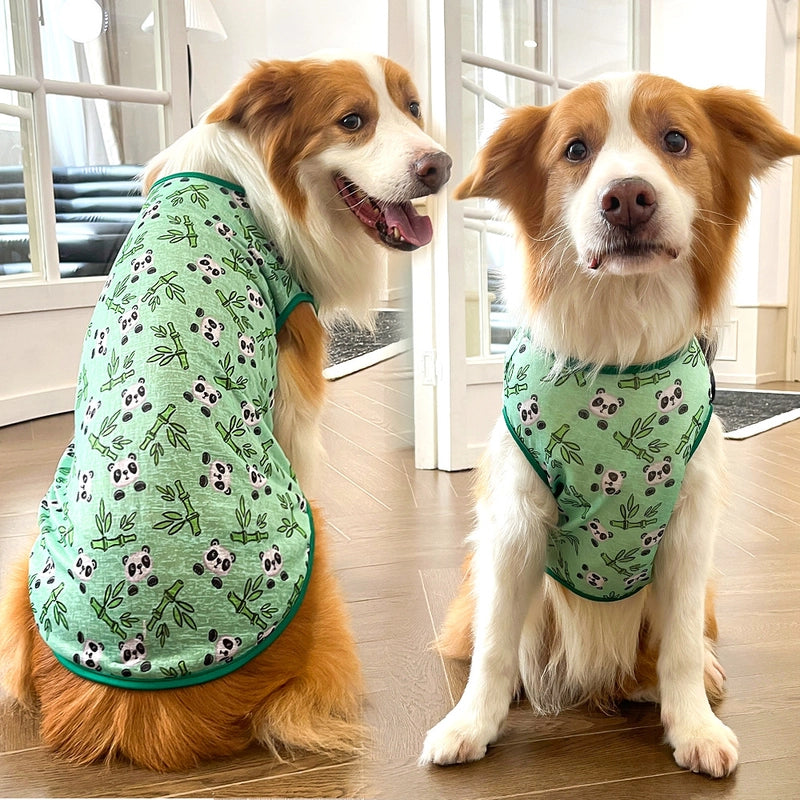 Large Dogs And Dogs 130kg Pet Clothes Mesh Vest Supplies Dog Cat Koji Golden Retriever Method Bucket Sunscreen