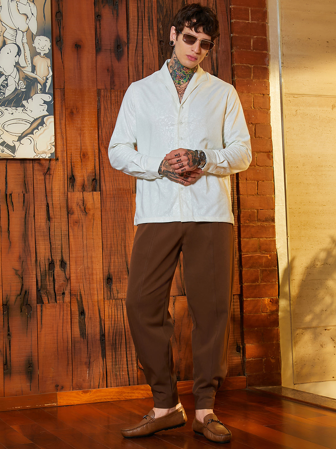 Panelled Gurkha Trousers