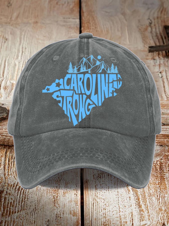 Men's and Women's Hurricane Helen Disaster Relief Washed and Distressed Hats