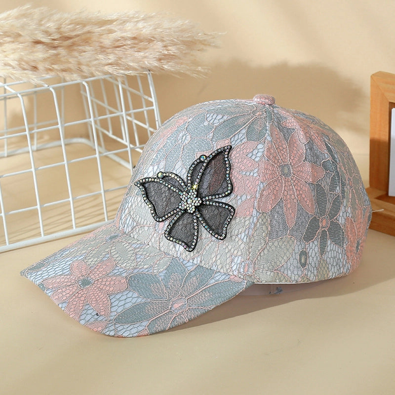 Women's Minimalist Classic Style Color Block Curved Eaves Baseball Cap