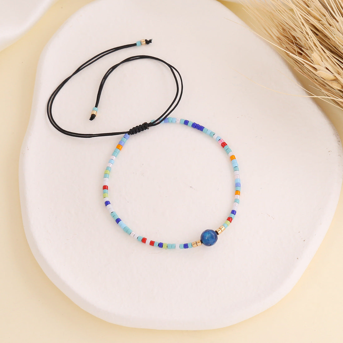 Women  Bohemian Flower Bead Bracelets