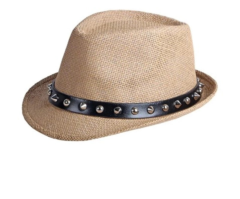 Unisex Minimalist Classic Style Solid Color Crimping Fedora Hat