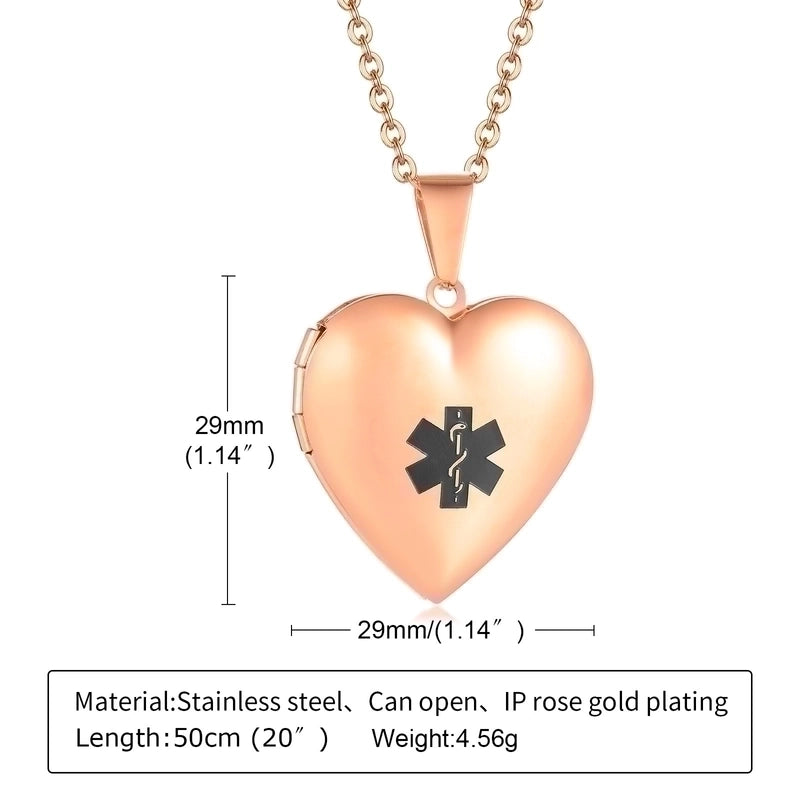 Fashion Letter Heart Shape 201 Stainless Steel 18K Gold Plated Plating Stainless Steel Necklaces