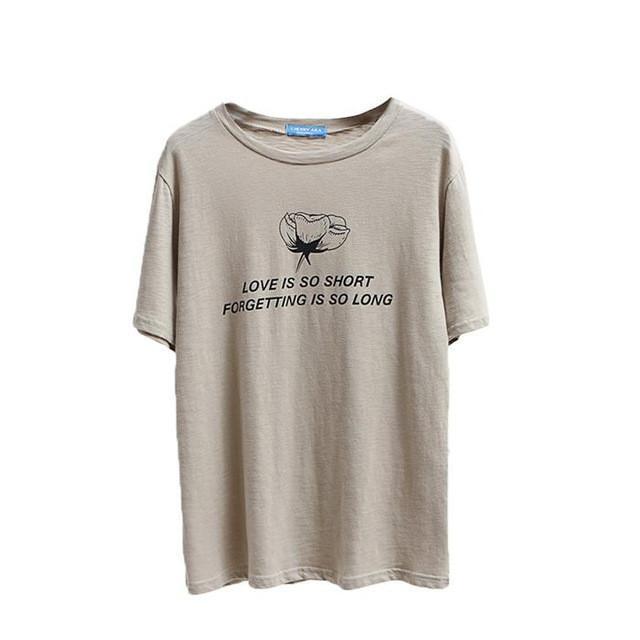 Love Is Short Tee
