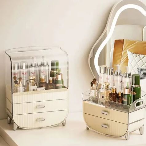 Diamond Glow Cosmetic Organizer