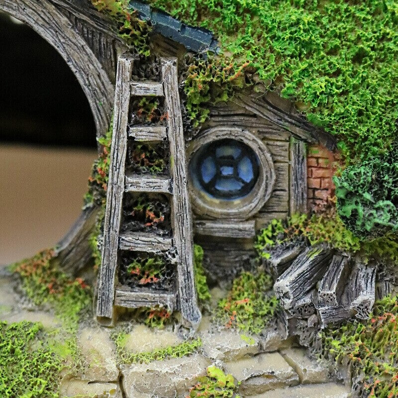 Resin Castle Ornament For Aquarium