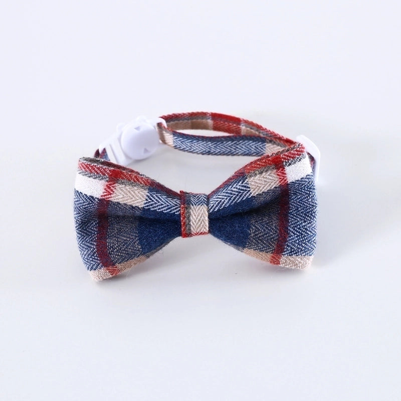 Pet  Bow Tie Tie Adjustable Cat Dog Collar Collar Bell Accessories