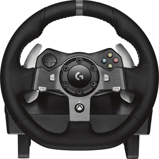 Logitech - Volante de carreras y pedales G920 Driving Force para Xbox Series X|S, Xbox One, PC - Negro