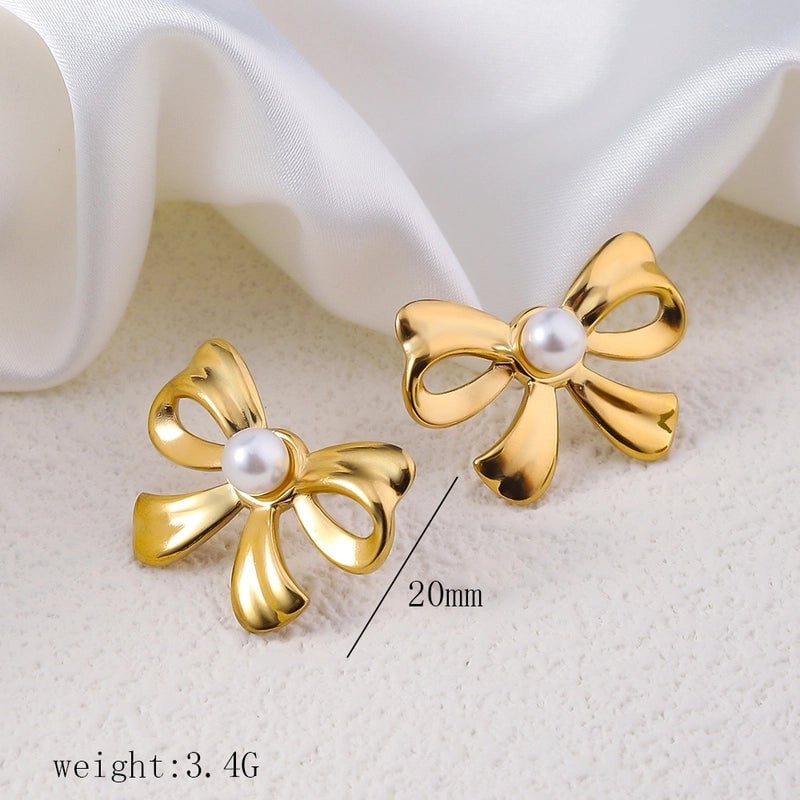 12 Pieces Minimalist Commute Geometric Heart Shape Plating Titanium Steel Drop Earrings Earrings Ear Studs
