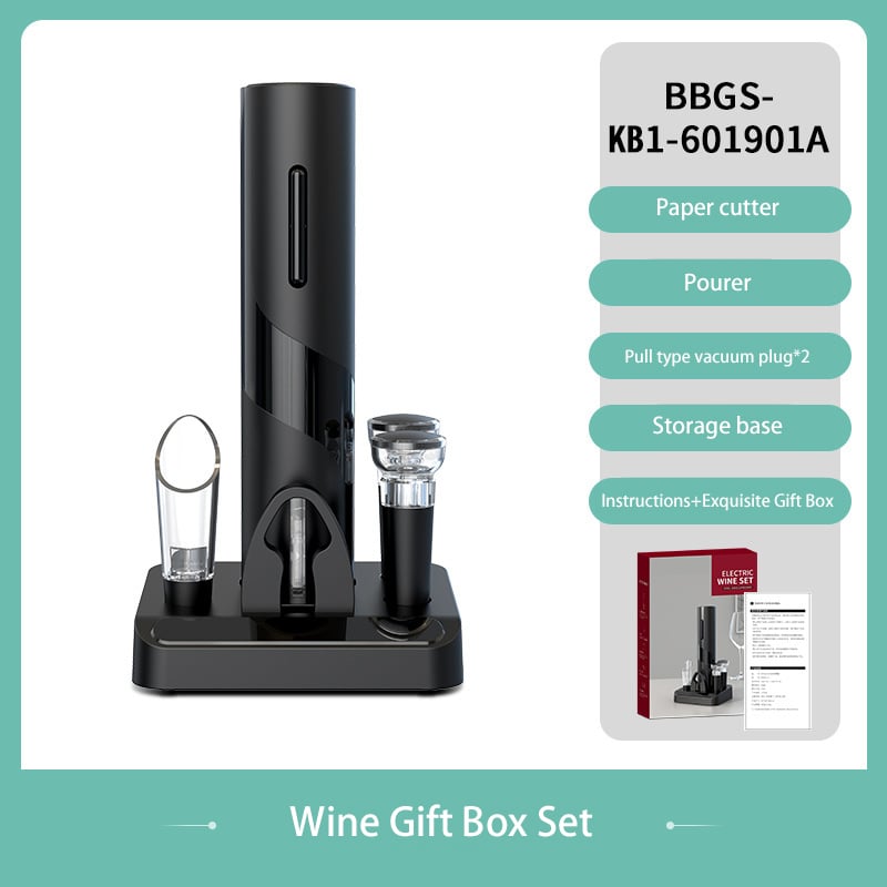 Electric wine Bottle Opener Set for Home Gift Party Valentine's Day