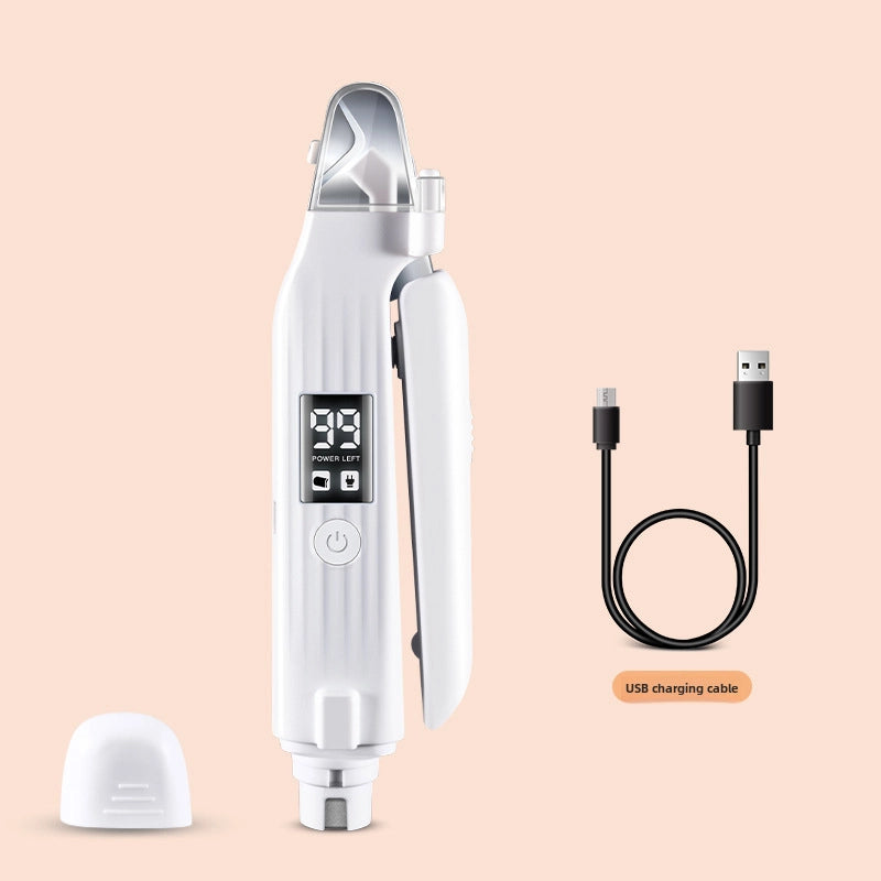 Current Two-in-one Cat Dog Nail Clippers Pet Electric Nail Grinder Animal Multi-function Nail Clippers