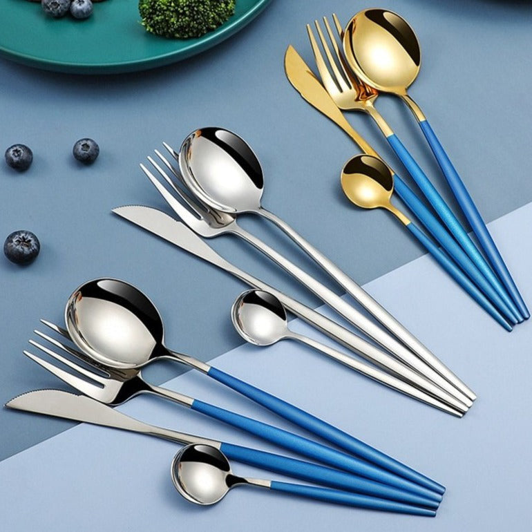 Art Of Food® 4-piece Stainless Steel Cutlery Set. Paris