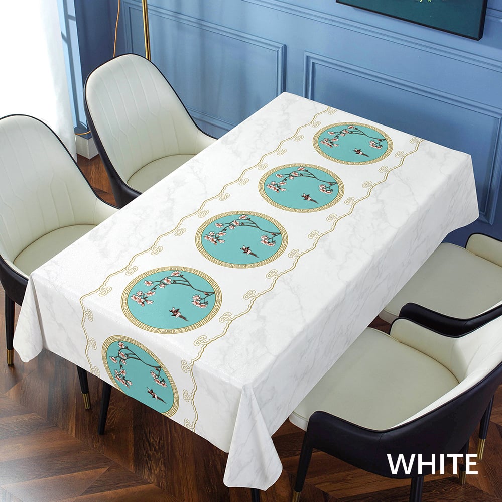 🔥Hot Selling🎁Waterproof and oil-proof embroidered tablecloth