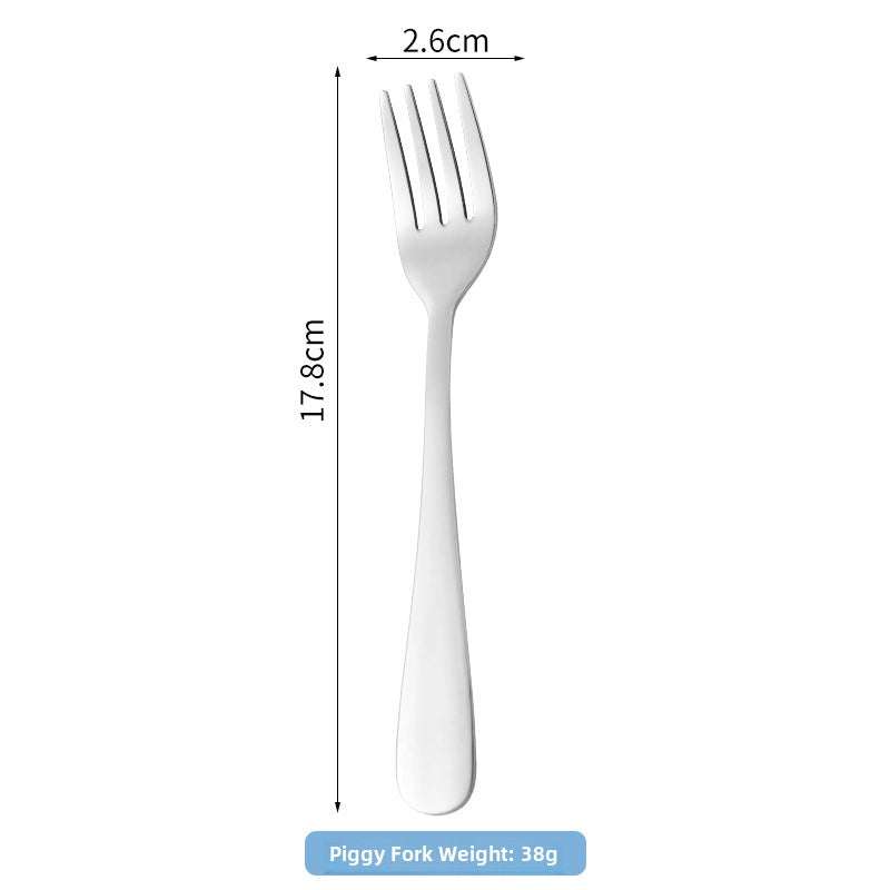 304 Stainless Steel Cartoon Spoon Food Supplement Spoon Baby Cute Spoon Baby Learning To Eat And Feed Spoon Children Spoon