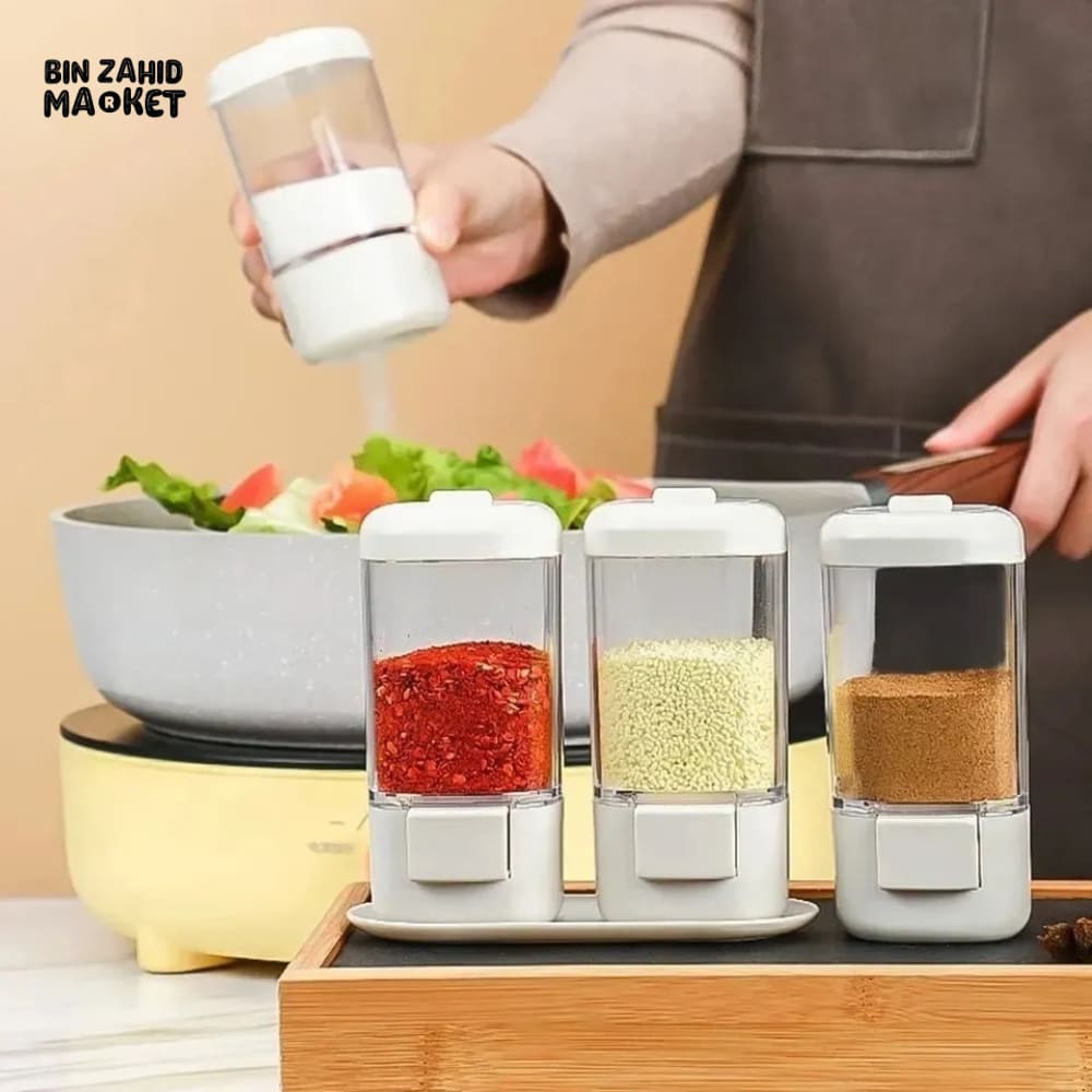 SALT & PEPPER PUSH DISPENSER