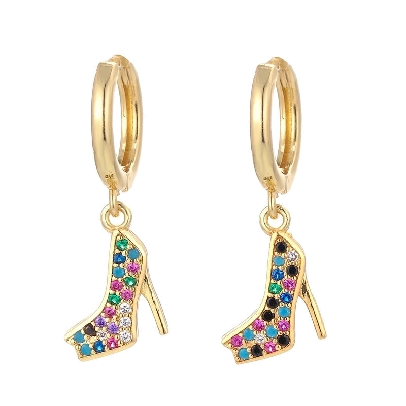 Copper Plating Geometric Zircon