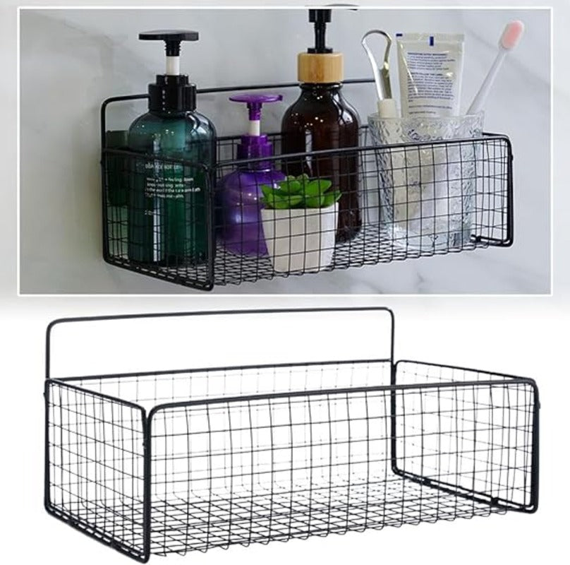 Wall Mounted Storage Rack . Bathroom Organizer Rack
