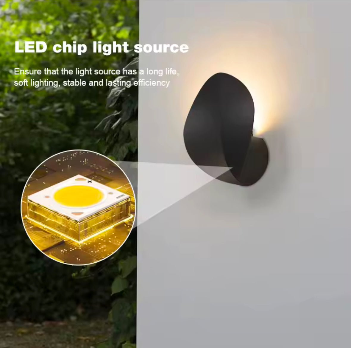 Modern Aluminium LED Wall Light. Adjustable Design