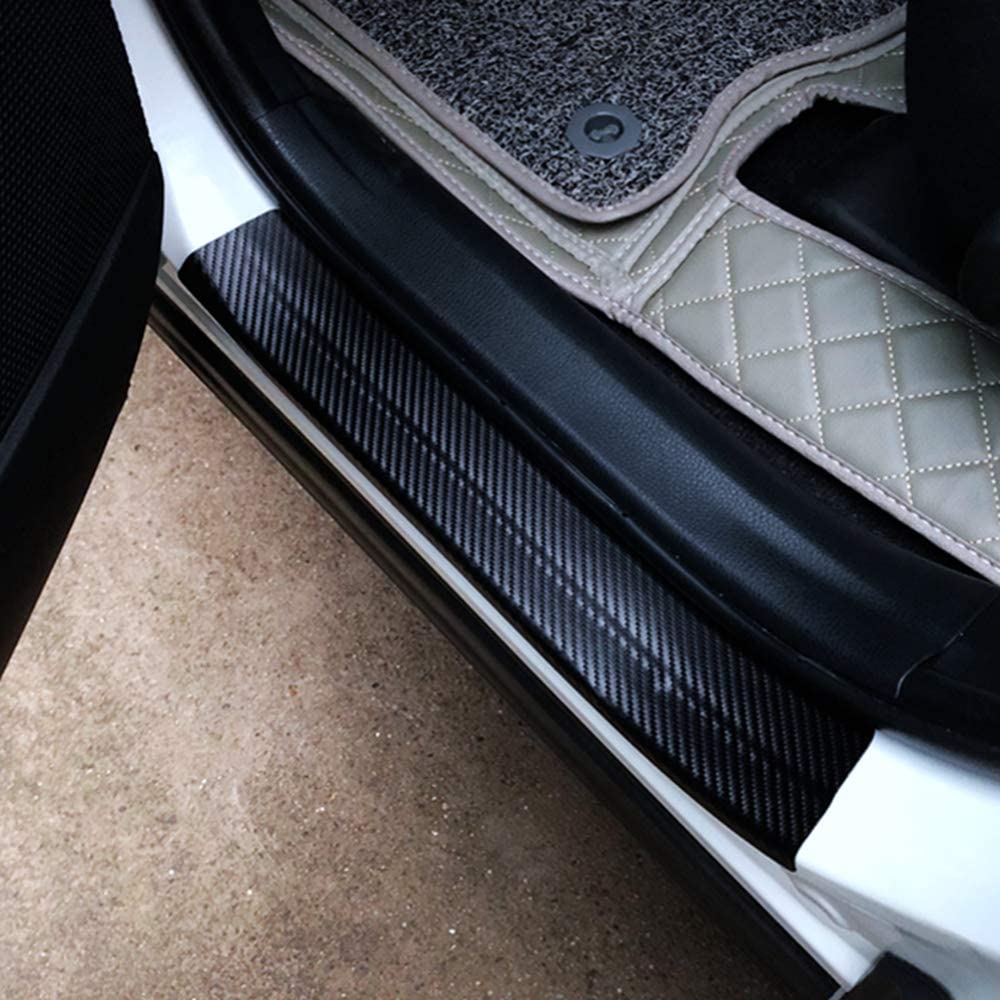 🔥2024 NEW YEAR SALE-Carbon Car Door Sills Stickers