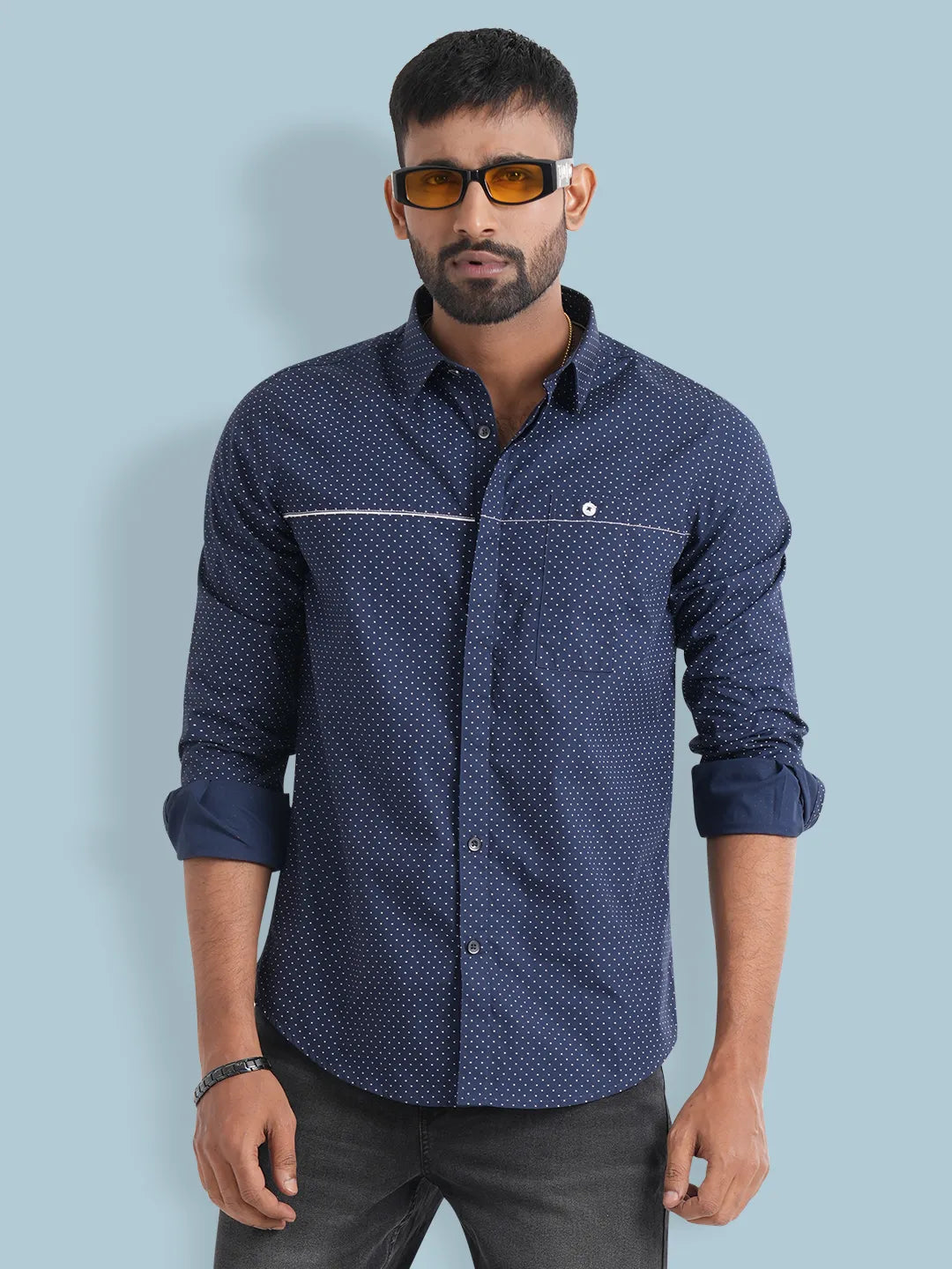 Men's Printed Casual Shirt