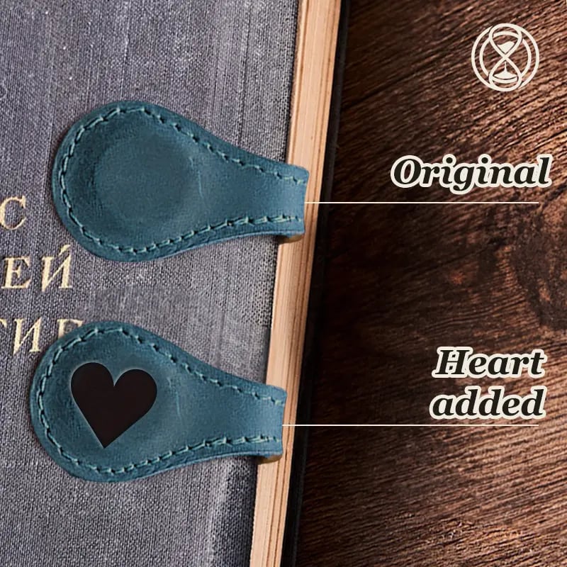 🔥Christmas Special Promotion 49% OFF -🎅 TimelessMark–Personalized Magnetic Leather Bookmark💥Buy 2 Get Free Shipping💥