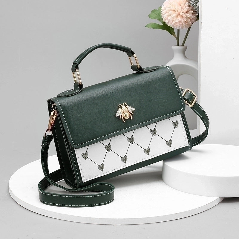 Women's Small All Seasons Pu Leather Classic Style Shoulder Bag