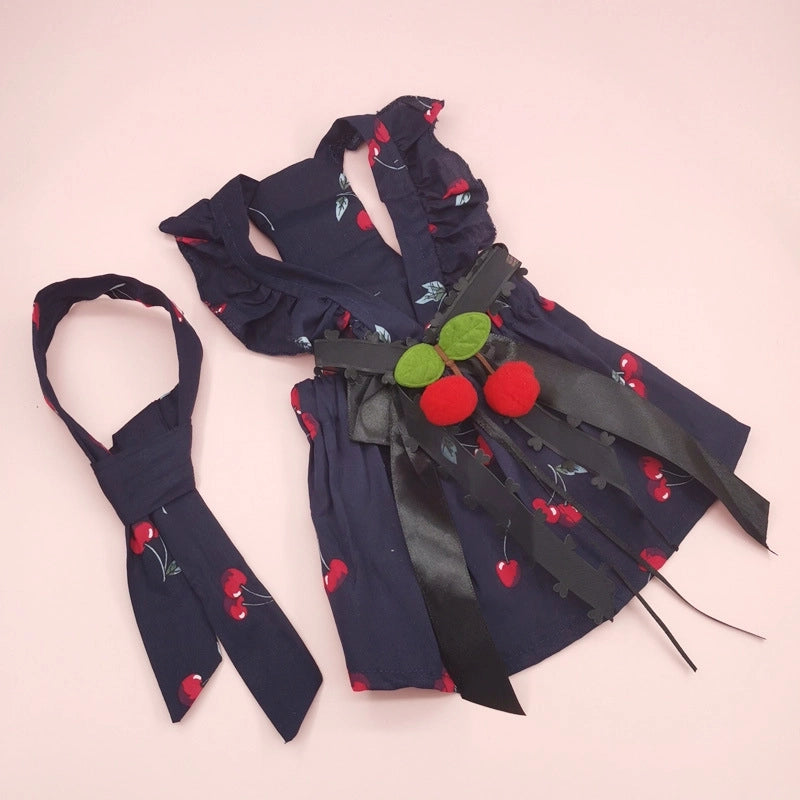 Cute Cotton Cherry Pet Clothing