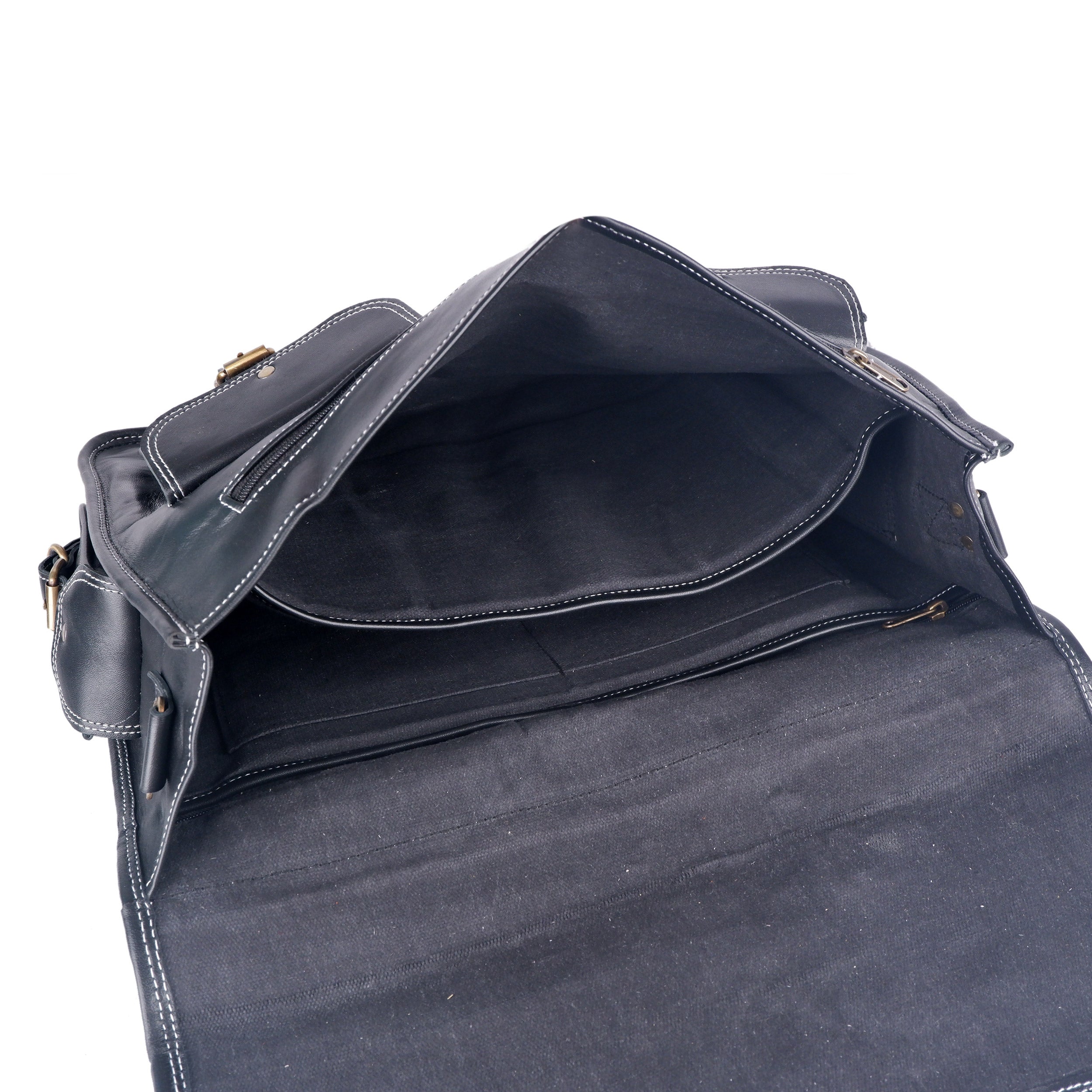 Retro Black Messenger