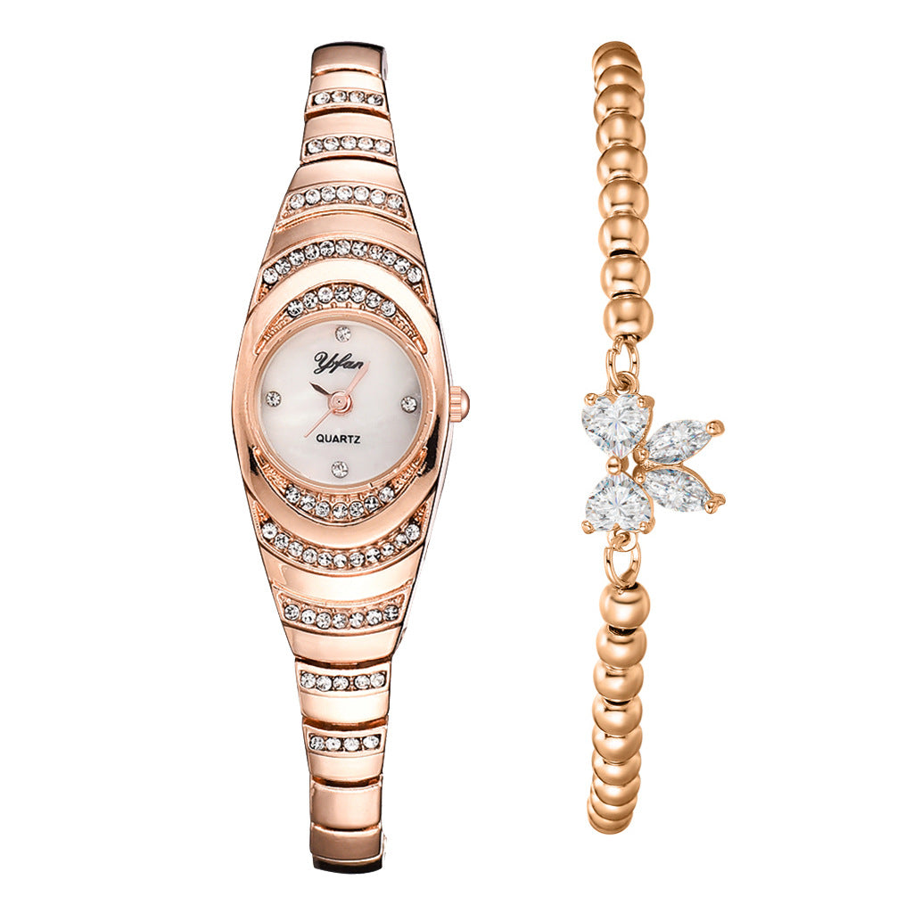 ⏳Time-limited Special 49% OFF💎Women’s Rhinestone Bracelet Watch⌚