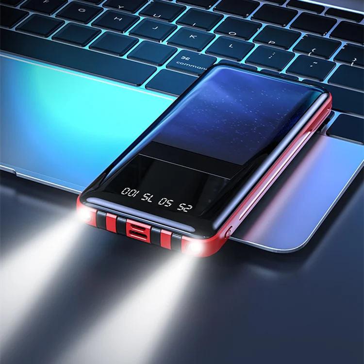 20000mAh Power Bank External Battery 2USB Fast Charging Powerbank Portable Charger For iPhone 11 pro Samsung laptop powerbank