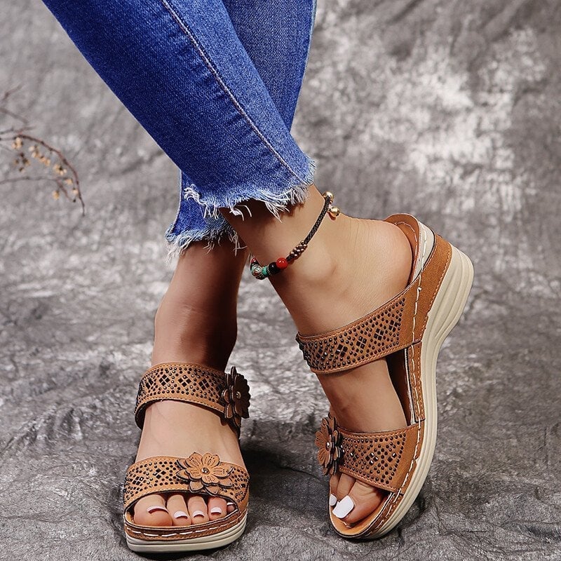 fashion non-slip wedge sandals(Free Shipping)