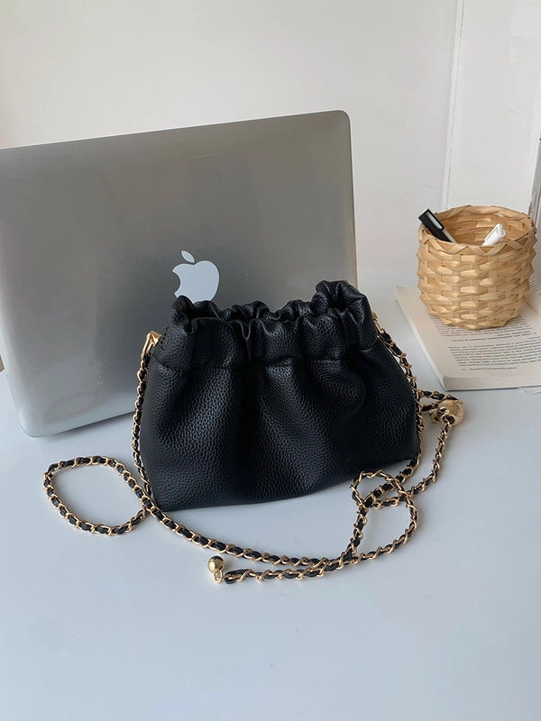 Women's Small All Seasons Pu Leather Vintage Style Shoulder Bag